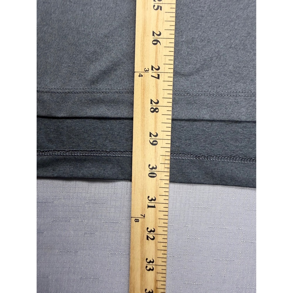 Polo Ralph Lauren Performance Mens Medium Gray Short Sleeve Pony Logo Polo Shirt - Picture 5 of 8